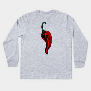 Hot pepper Kids Long Sleeve T-Shirt